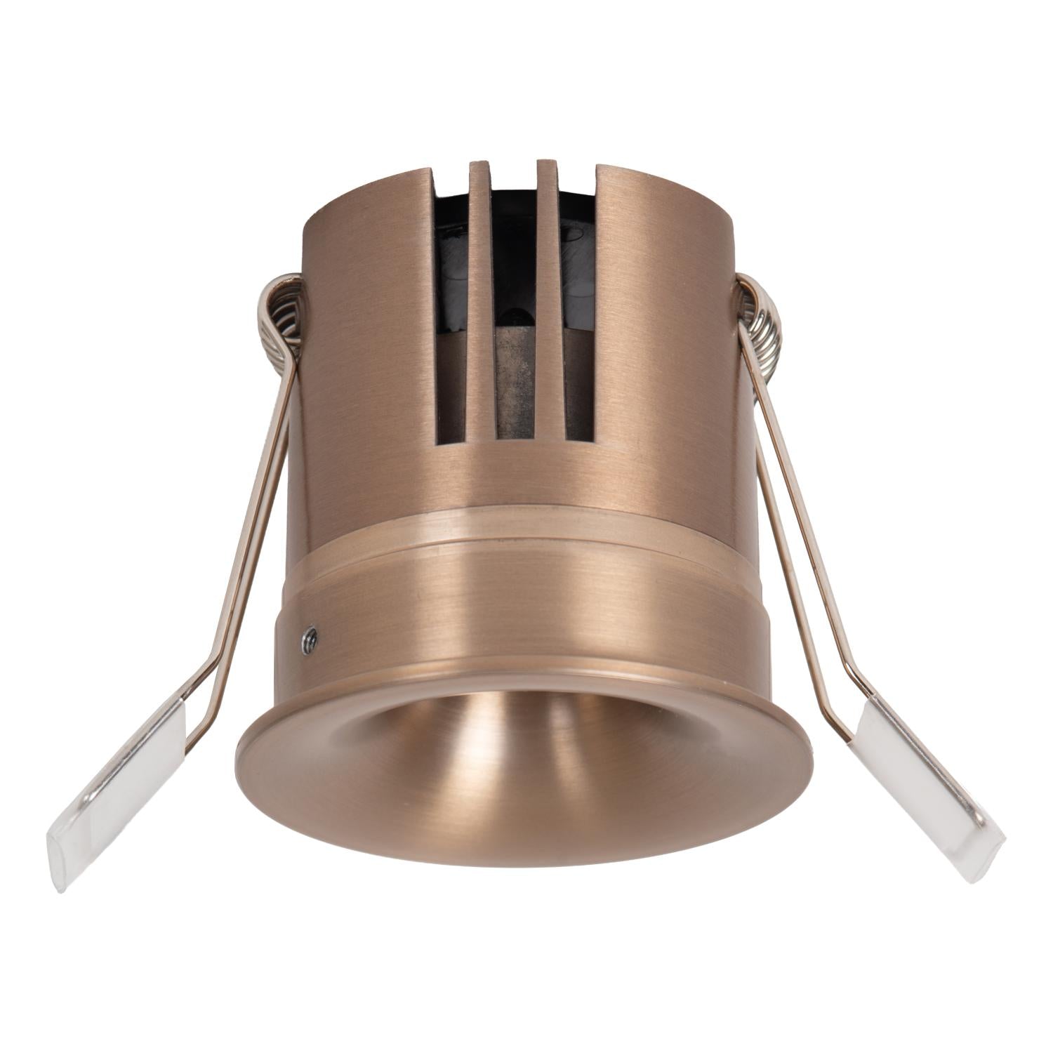 SNAX - Recessed spotlight - Ø 6 cm - LED Dimmable - CCT - 1x8W 2700K/4000K - Champagne colour