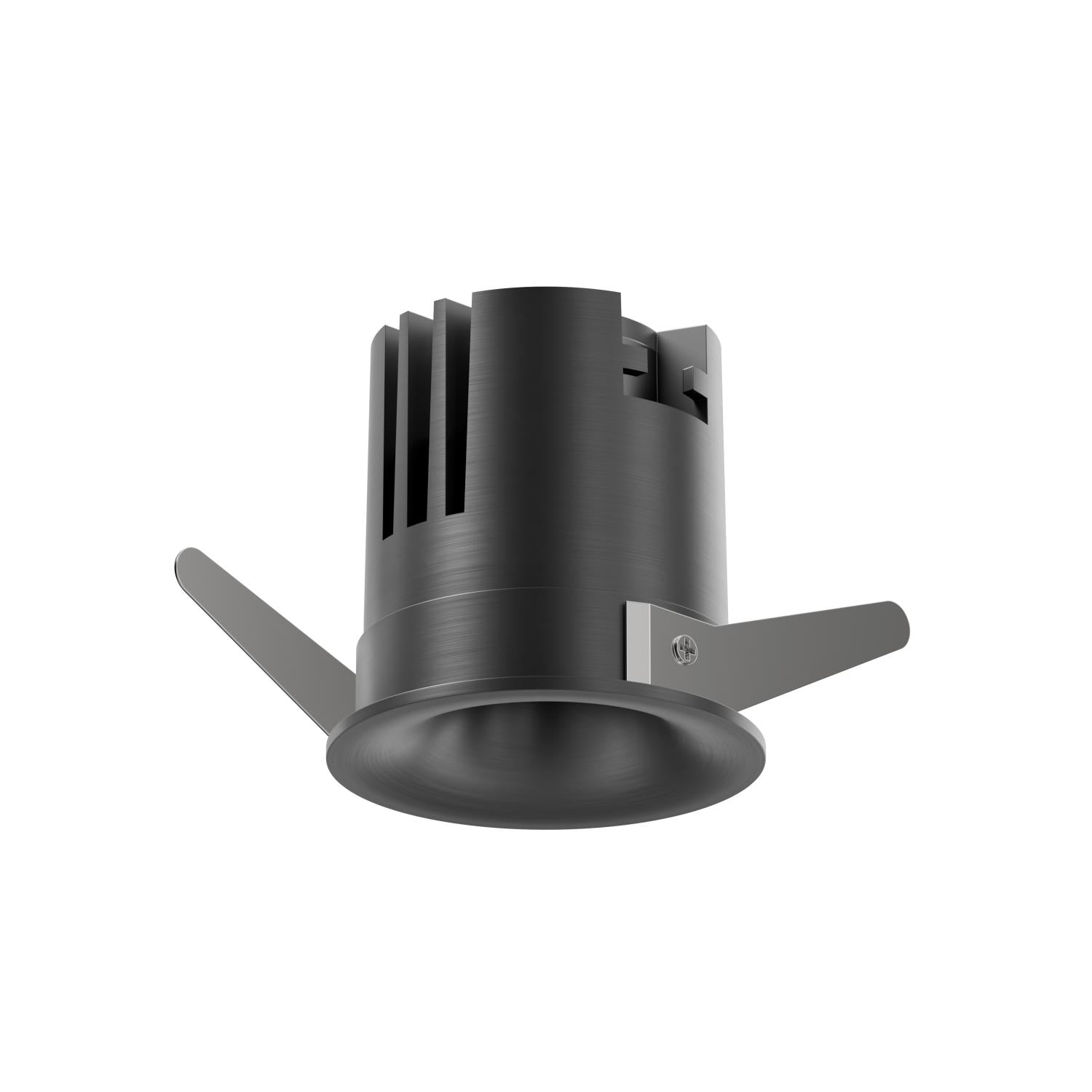 SNAX - Recessed spotlight - Ø 6 cm - LED Dimmable - CCT - 1x8W 2700K/4000K - Matt black chrome