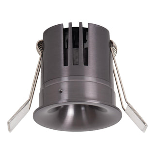 SNAX - Spot encastrable - Ø 6 cm - LED Dimmable - CCT - 1x8W 2700K/4000K - Chrome noir mat
