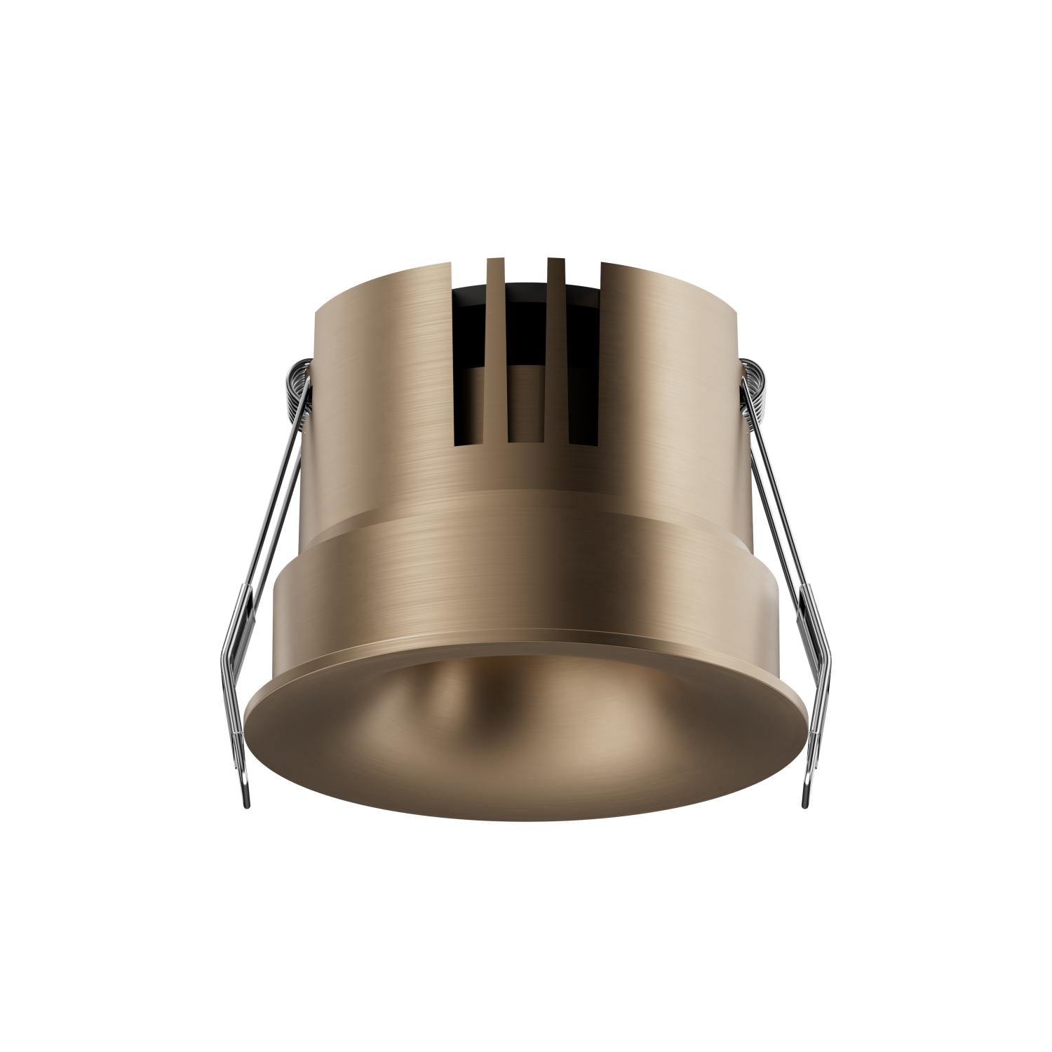 SNAXX - Recessed spotlight - Ø 8 cm - LED Dimmable - CCT - 1x12W 2700K/4000K - Champagne colour