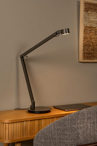 OGDEN - Bureaulamp - LED 3 StepDim - 1x7W 3000K - Grijs ijzer