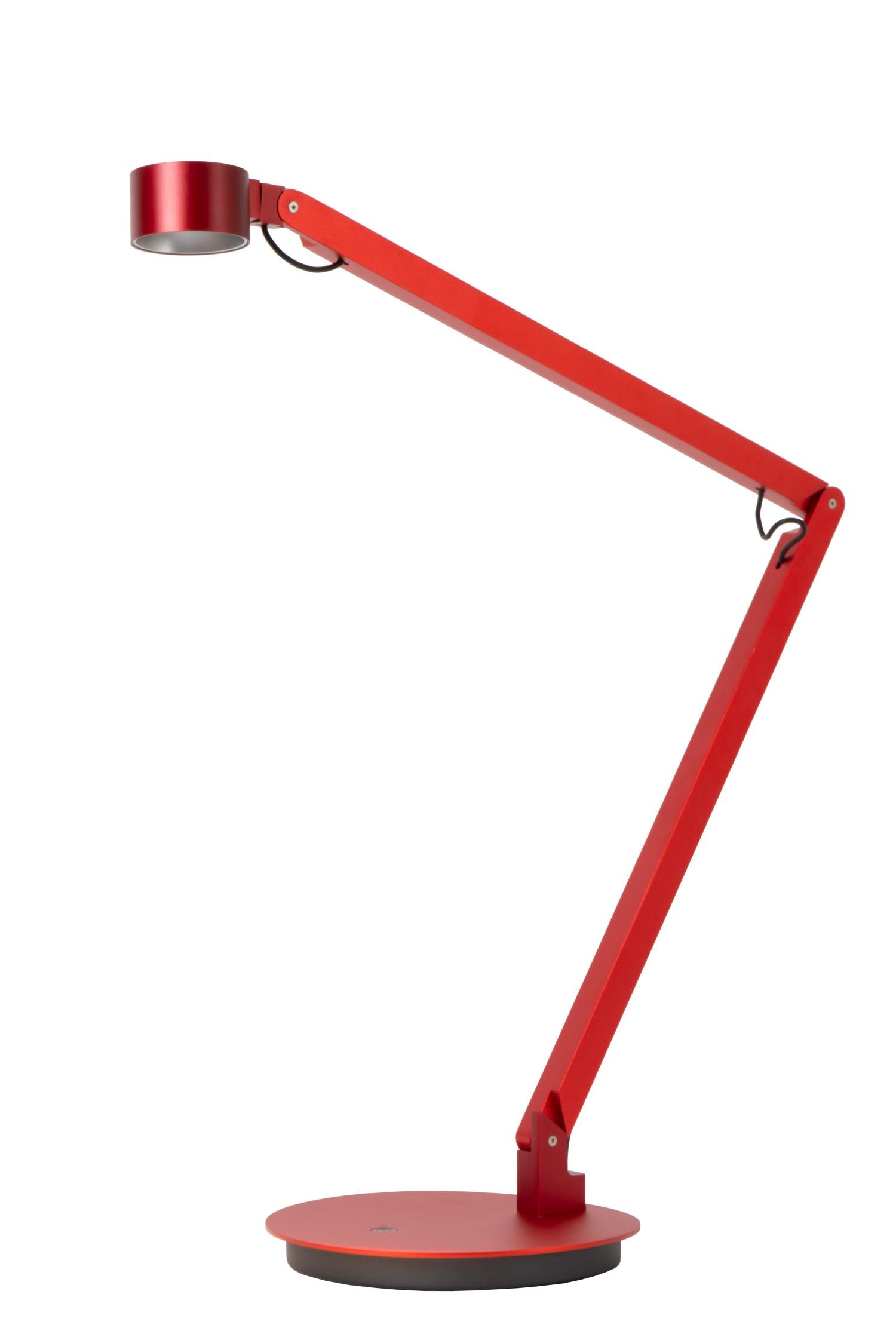 OGDEN - Lampe de bureau - LED 3 StepDim - 1x7W 3000K - Rouge