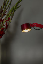 OGDEN - Bureaulamp - LED 3 StepDim - 1x7W 3000K - Rood