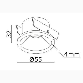 Clickfit Deep Small Luminaire encastré