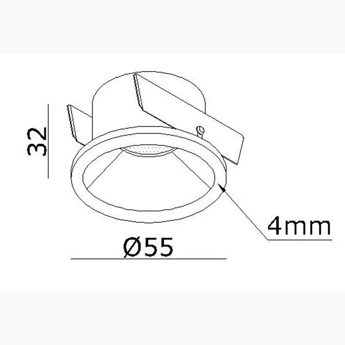 Clickfit Deep Small Luminaire encastré