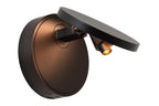 UFOR - Wandlamp - Ø 12 cm - LED Dim to warm - 1800K/3000K - Zwart