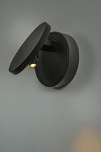 UFOR - Wandlamp - Ø 12 cm - LED Dim to warm - 1800K/3000K - Zwart