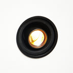 Inbouwspot Aureole Short Tube GU10, zwart