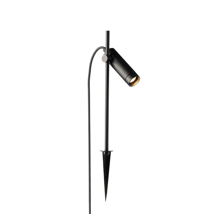 Artemis Medium spike spot black 3000K IP65