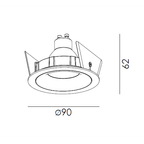 Clickfit Rim Smooth Luminaire encastré