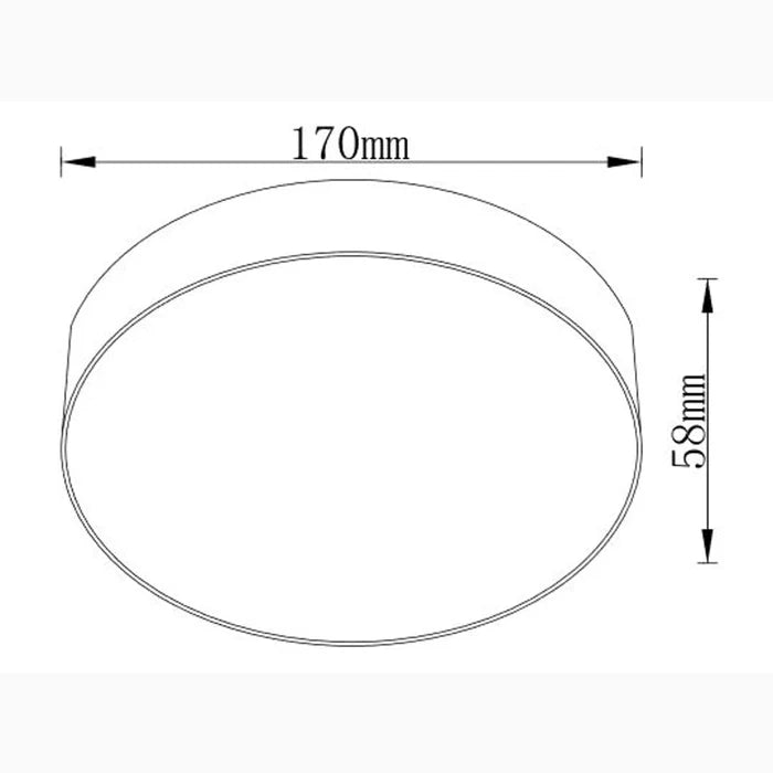 Drum 170 Plafonnier