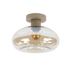 Plafonnier Soll beige - 1 lumière, diamètre 27 cm
