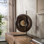 Table lamp Soll sienna brown - 1-light, 40 cm high