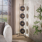 Vloerlamp Soll sienna bruin - 4-lichts, 168 cm hoog