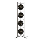 Vloerlamp Soll sienna bruin - 4-lichts, 168 cm hoog