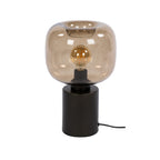 Table lamp Serene sienna brown - 1-light, 37 cm high