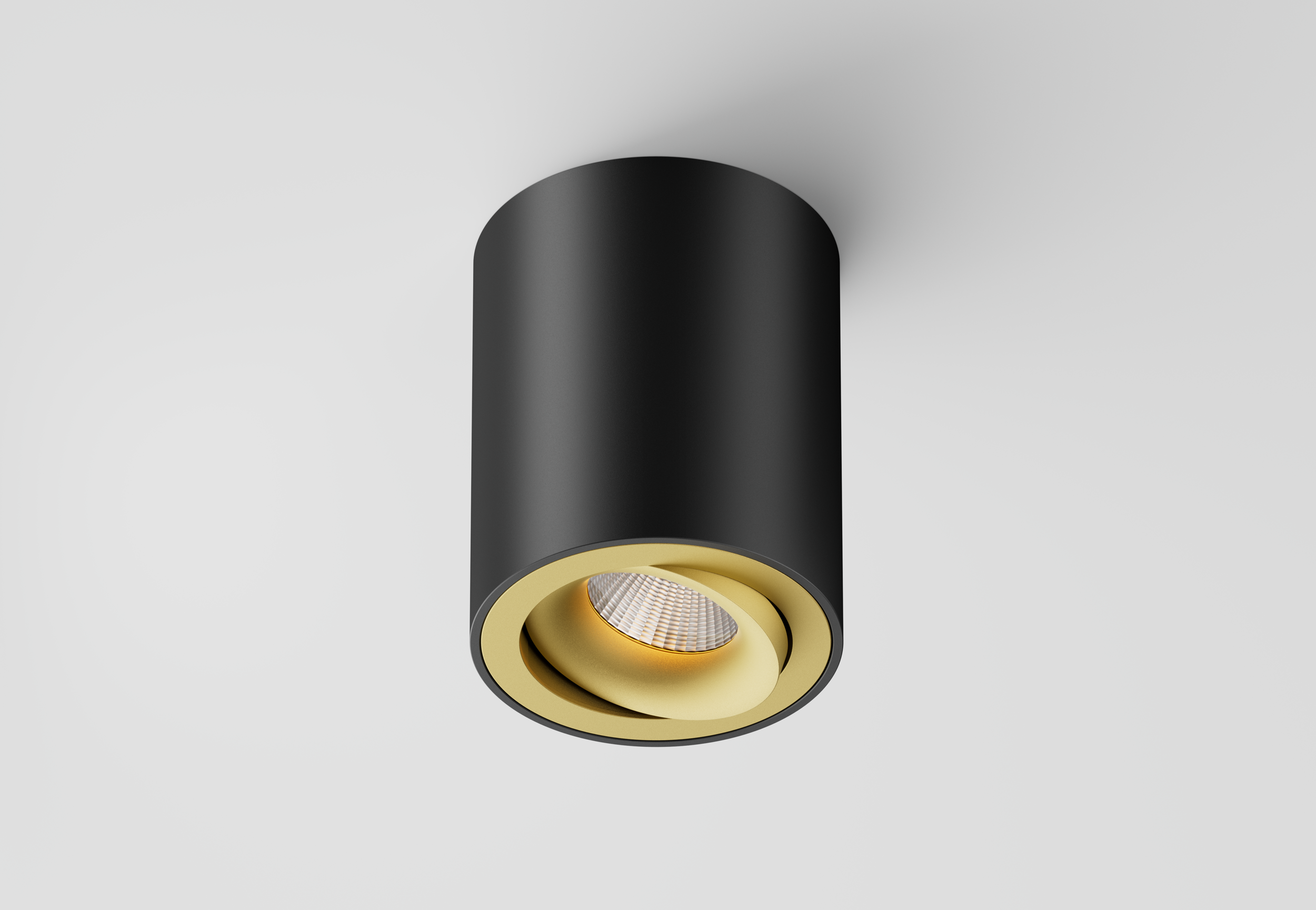 Clickfit Smooth tiltable surface-mounted spot GU10