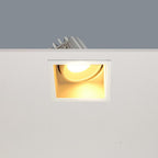 Recessed spotlight Vibs white