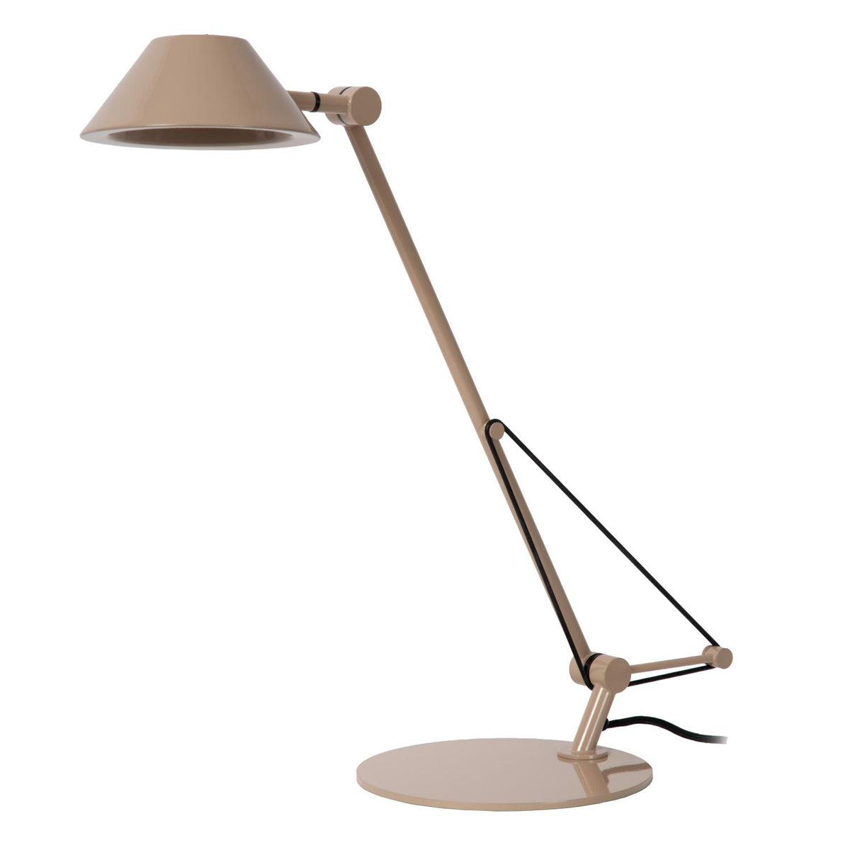 Lucide - TERRY - Bureaulamp - LED - 1x8W 3000K - Taupe - IP20