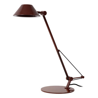 Lucide - TERRY - Lampe de bureau - LED - 1x8W 3000K - Bordeaux - IP20