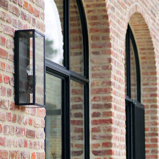 Wandlamp buiten Vitrine Wall 1L Normal, chroom