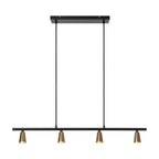 TIANA - Pendant light - 4xGU10 - Champagne colour | Essential