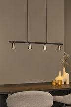 TIANA - Pendant light - 4xGU10 - Champagne colour | Essential