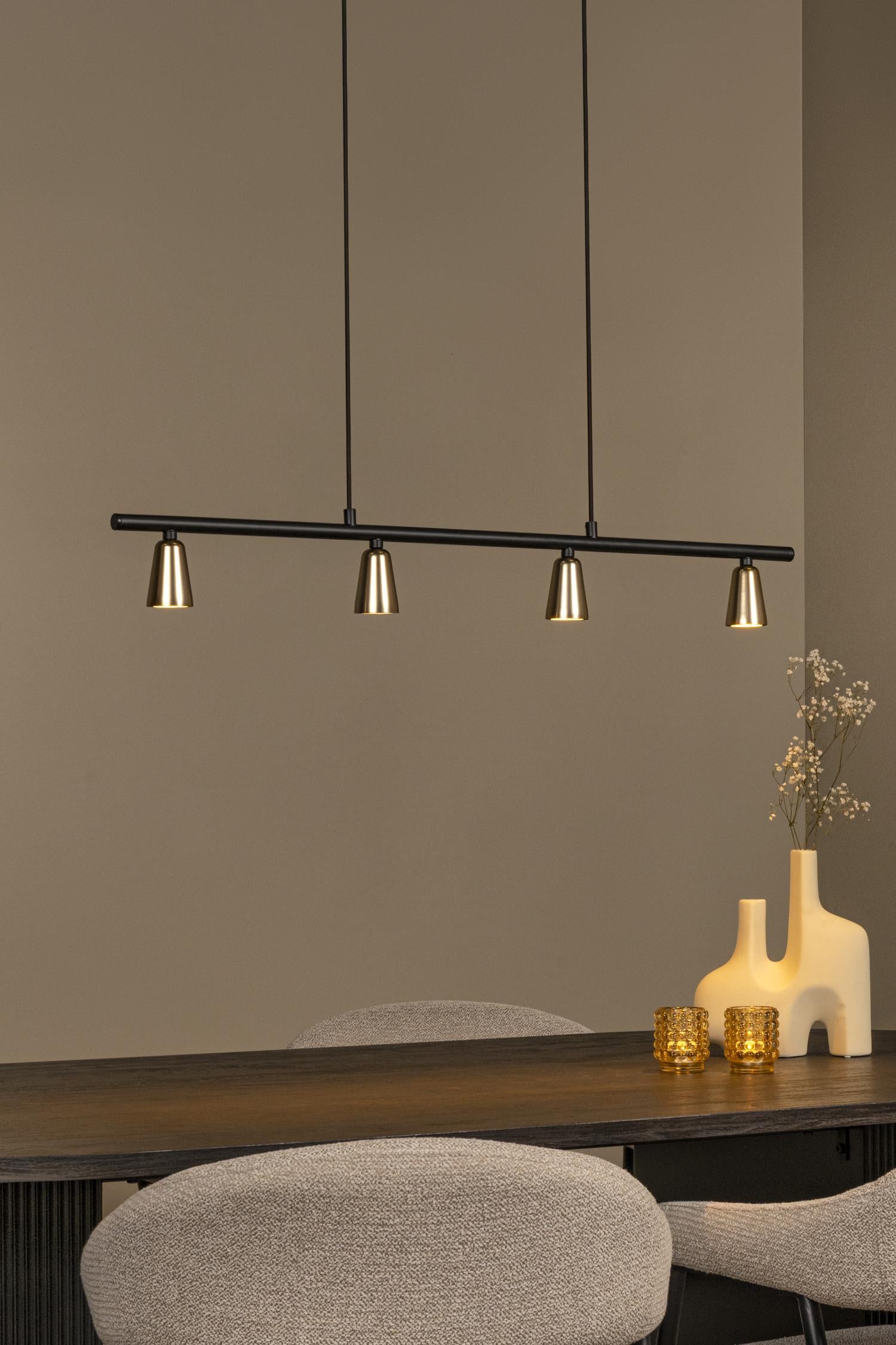 TIANA - Pendant light - 4xGU10 - Champagne colour | Essential
