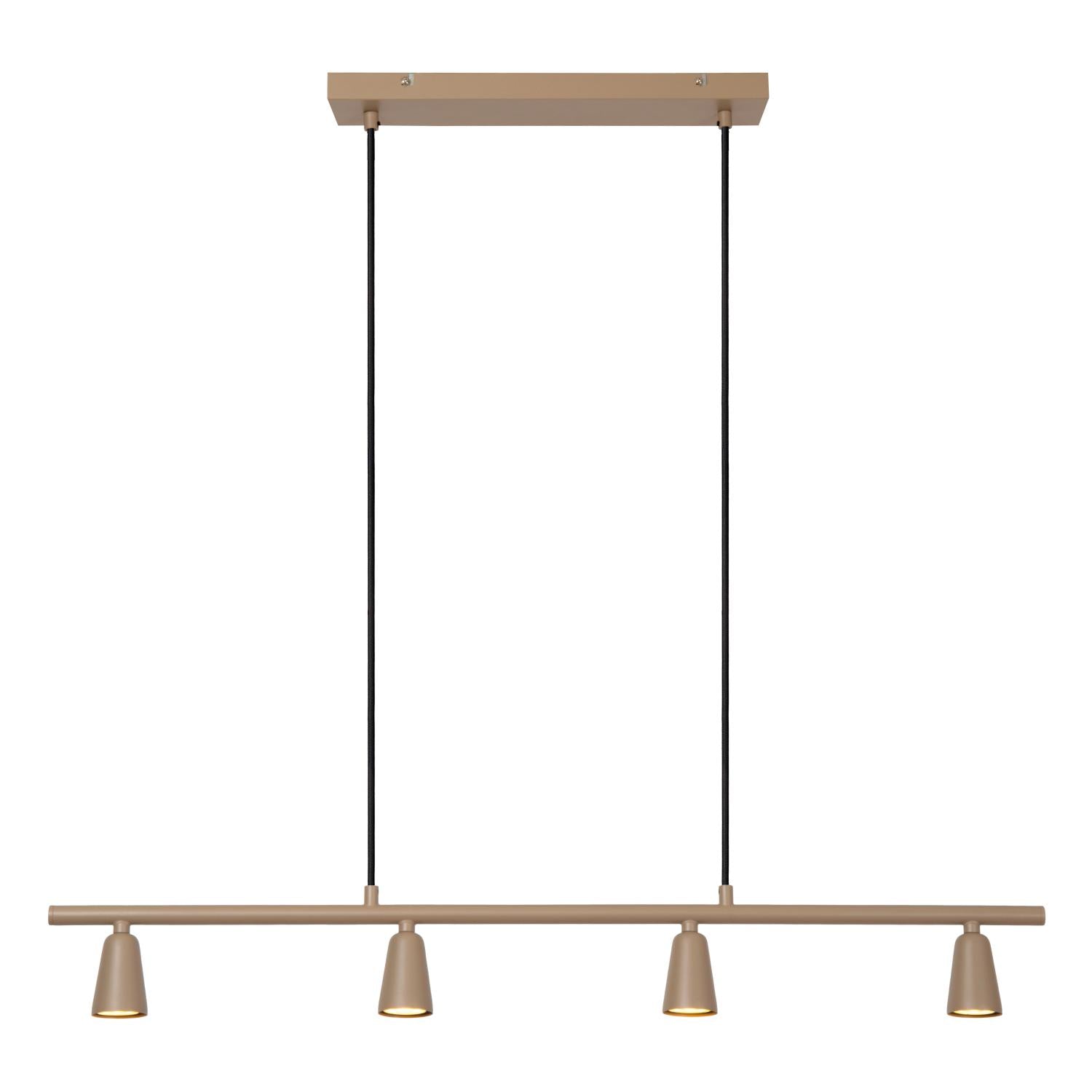TIANA - Hanglamp - 4xGU10 - Taupe | Essential