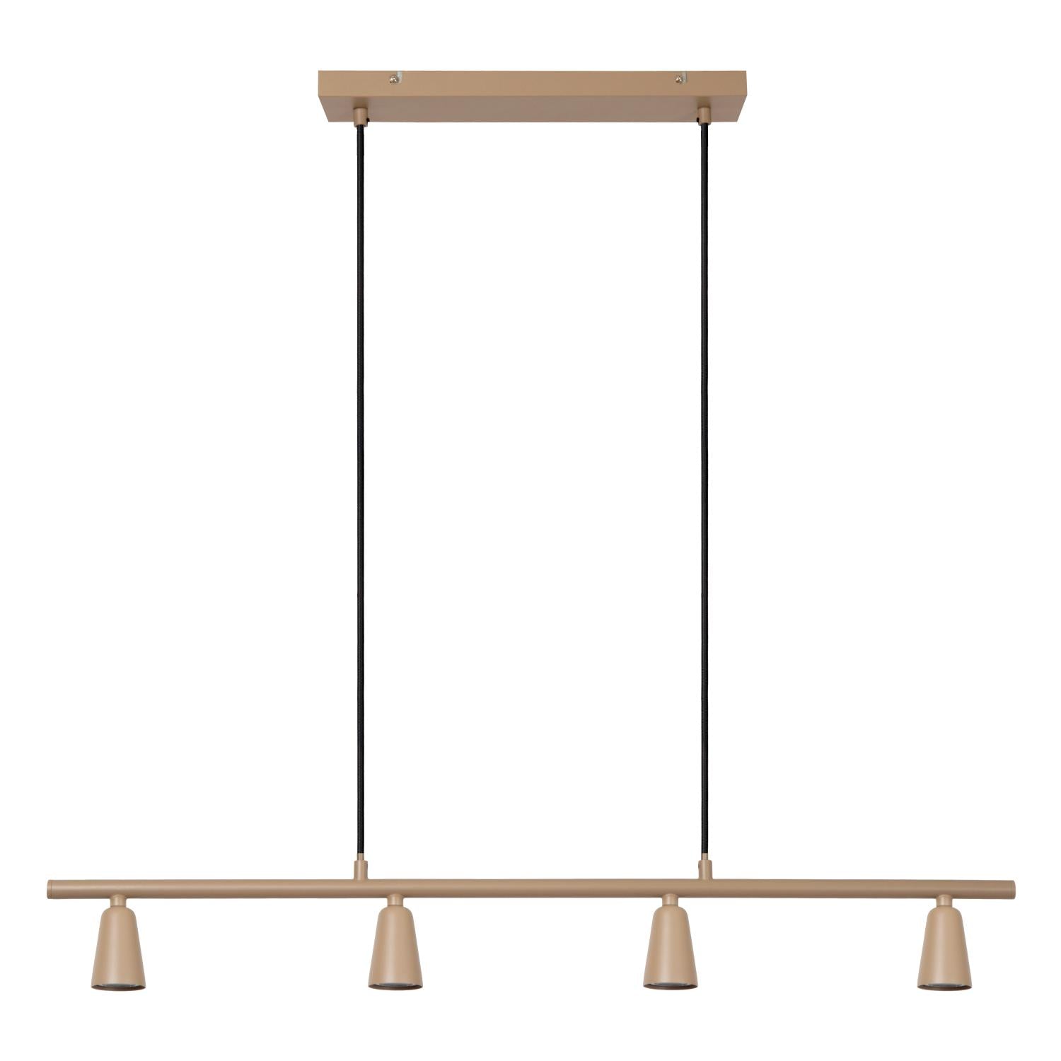 TIANA - Hanglamp - 4xGU10 - Taupe | Essential