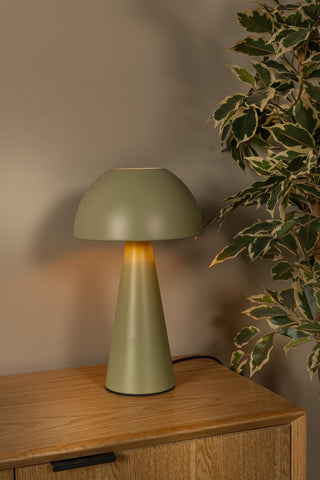 JORGO - Lampe de table - Ø 20 cm - 1xE27 - Vert | Essential