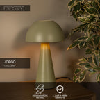 JORGO - Lampe de table - Ø 20 cm - 1xE27 - Vert | Essential