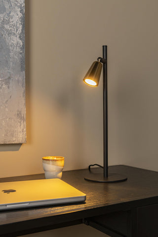 TIANA - Lampe de table - 1xGU10 - Couleur champagne | Essential