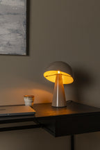 BARONE - Lampe de table - Ø 23 cm - 1xE27 - Taupe | Vibes