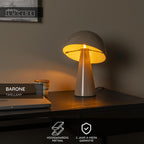 BARONE - Lampe de table - Ø 23 cm - 1xE27 - Taupe | Vibes