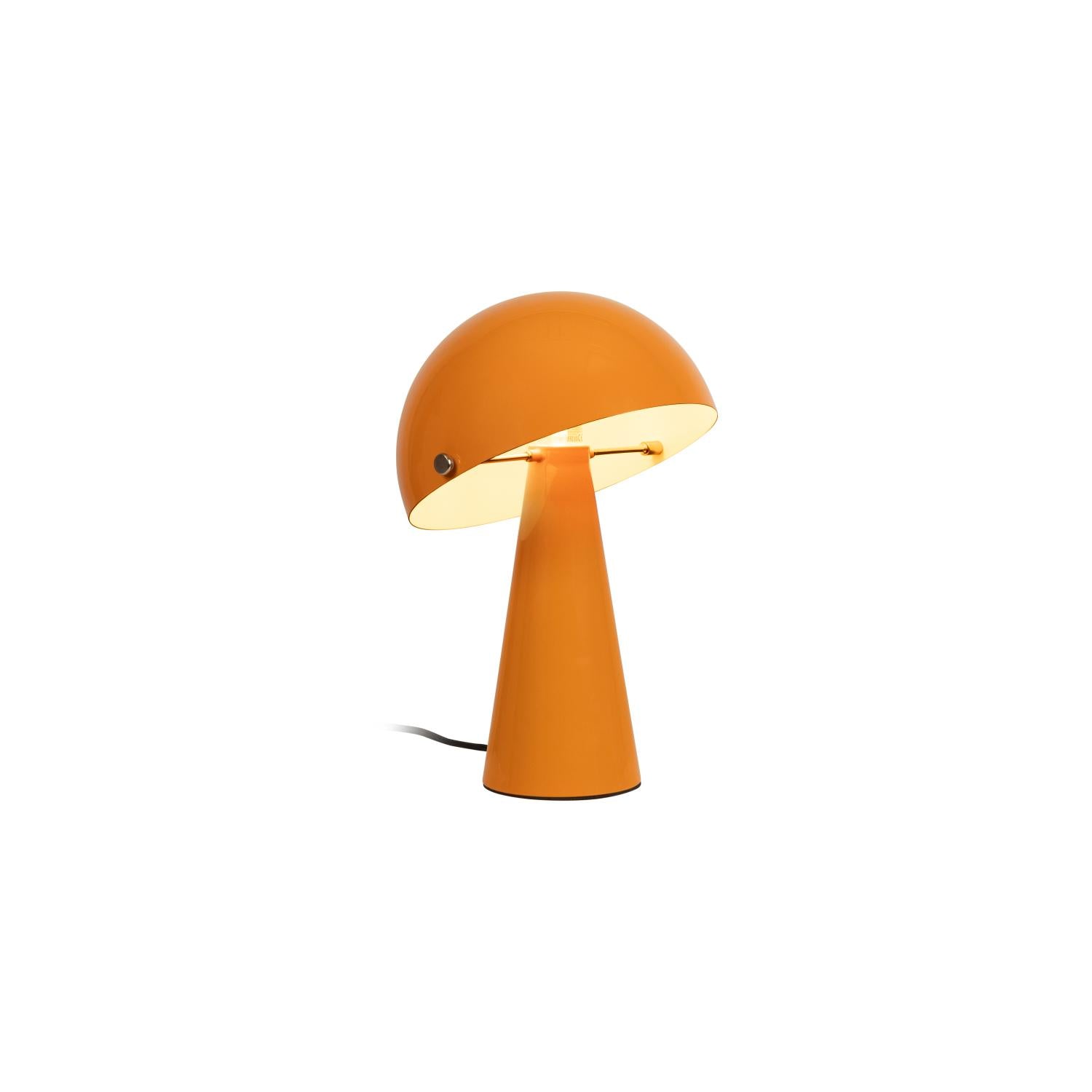 BARONE - Tafellamp - Ø 23 cm - 1xE27 - Oranje | Vibes