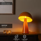 BARONE - Tafellamp - Ø 23 cm - 1xE27 - Oranje | Vibes