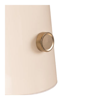 BARONE - Tafellamp - Ø 38 cm - 1xE27 - Beige | Vibes