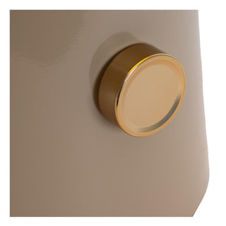 BARONE - Lampe de table - Ø 38 cm - 1xE27 - Taupe | Vibes