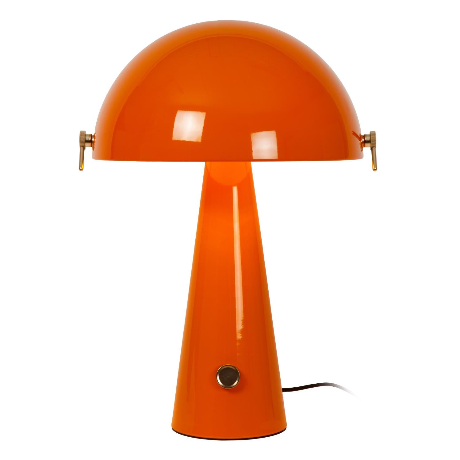 BARONE - Tafellamp - Ø 38 cm - 1xE27 - Oranje | Vibes
