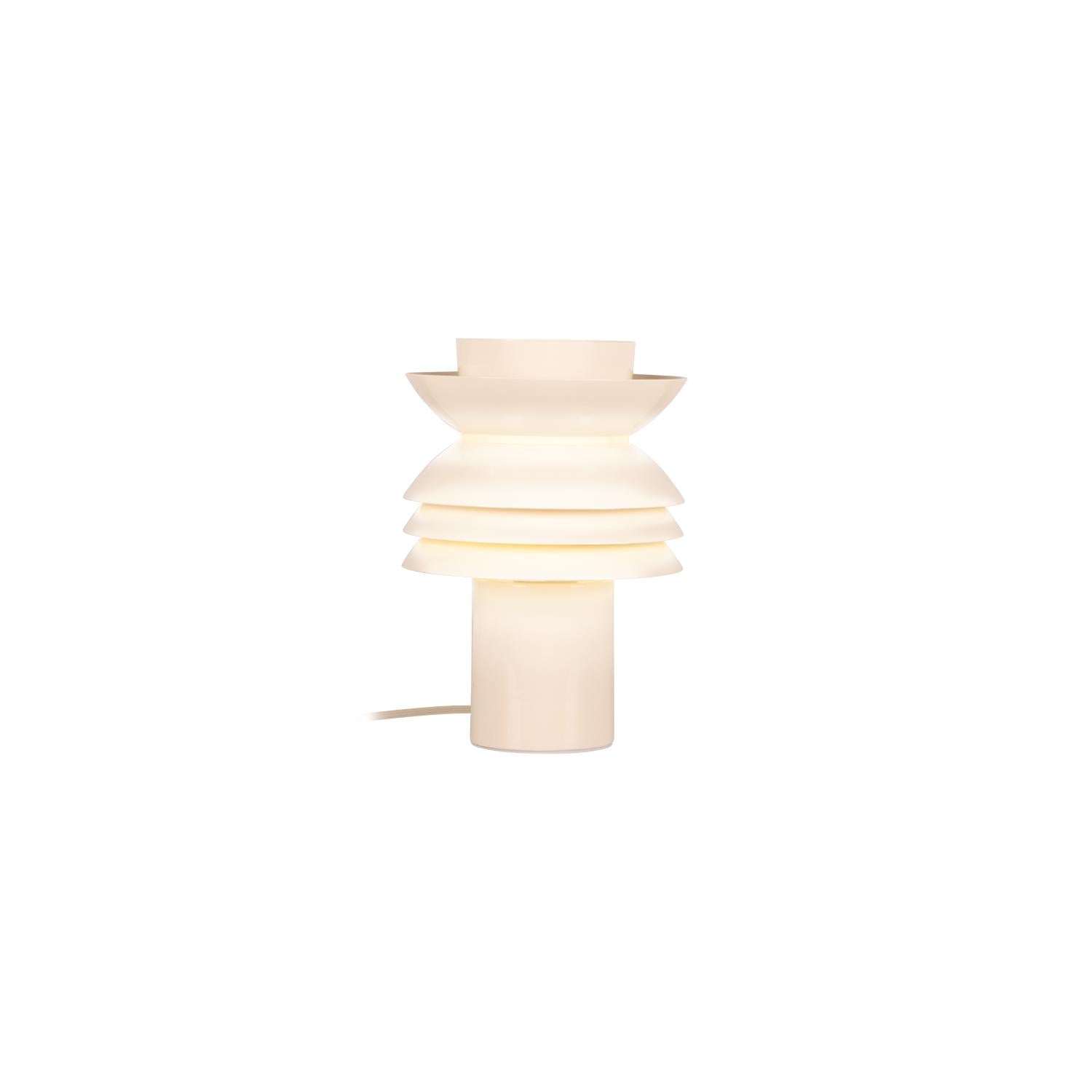 YINDRA - Tafellamp - Ø 17,5 cm - 1xE27 - Beige | Vibes