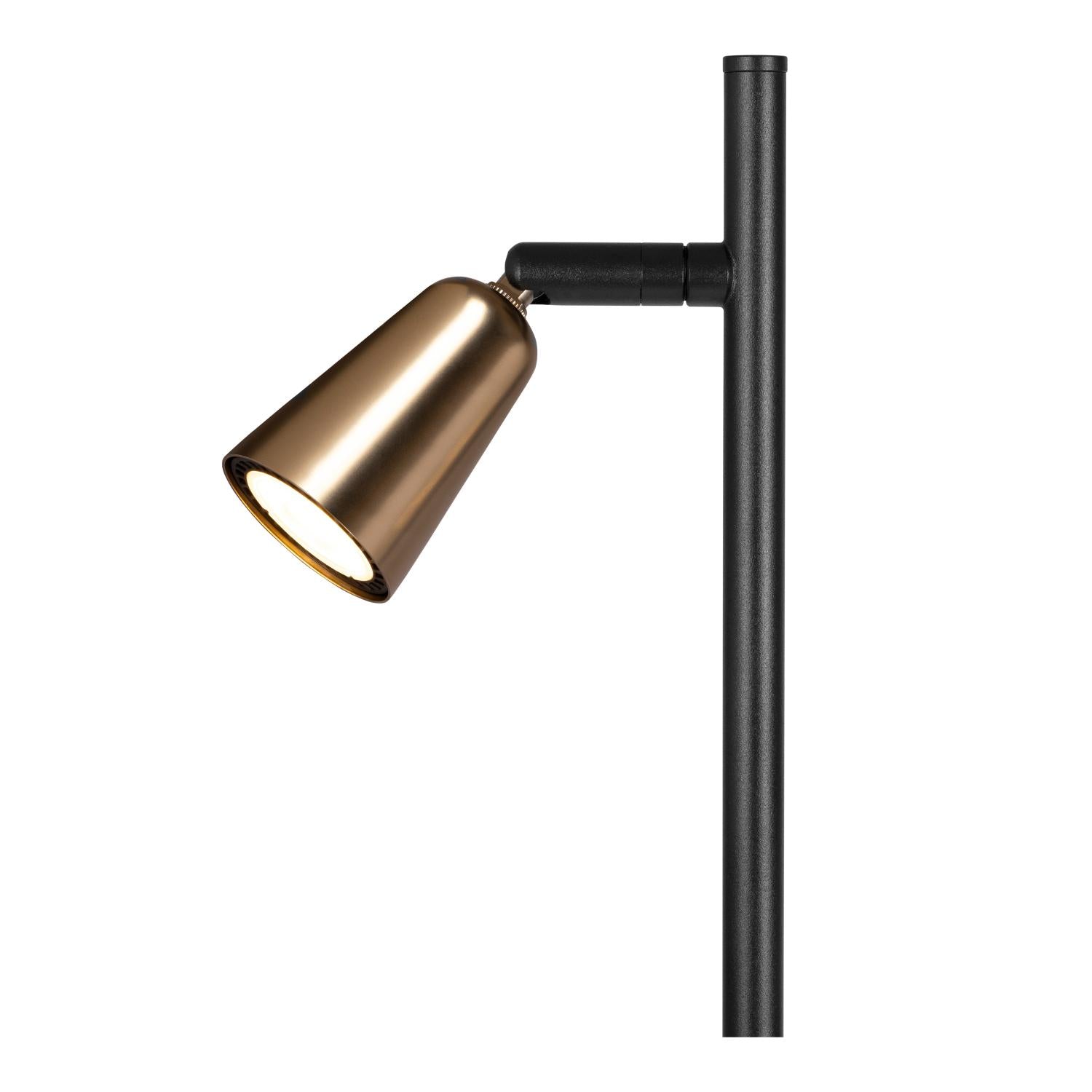 TIANA - Floor lamp - 2xGU10 - Champagne colour | Essential