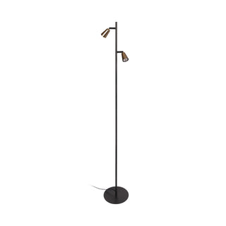 TIANA - Floor lamp - 2xGU10 - Champagne colour | Essential