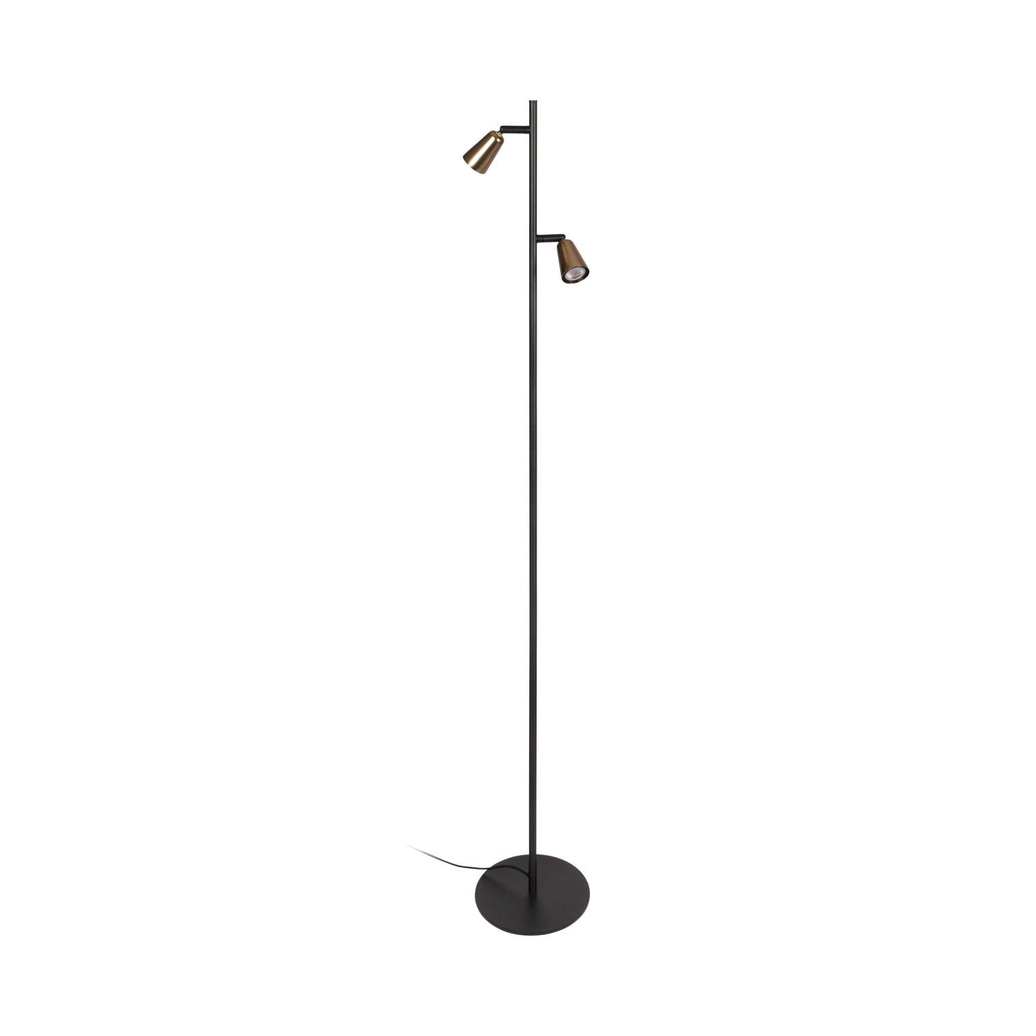TIANA - Floor lamp - 2xGU10 - Champagne colour | Essential