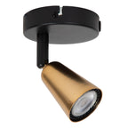 TIANA - Wandspot / Wandlamp - 1xGU10 - Wandlicht of plafonnière - Champagne kleur | Essential