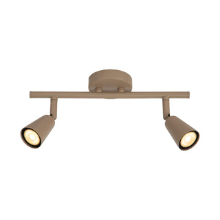 TIANA - Spot mural / Applique murale - 2xGU10 - Taupe | Essential
