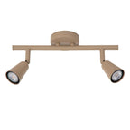 TIANA - Spot mural / Applique murale - 2xGU10 - Taupe | Essential