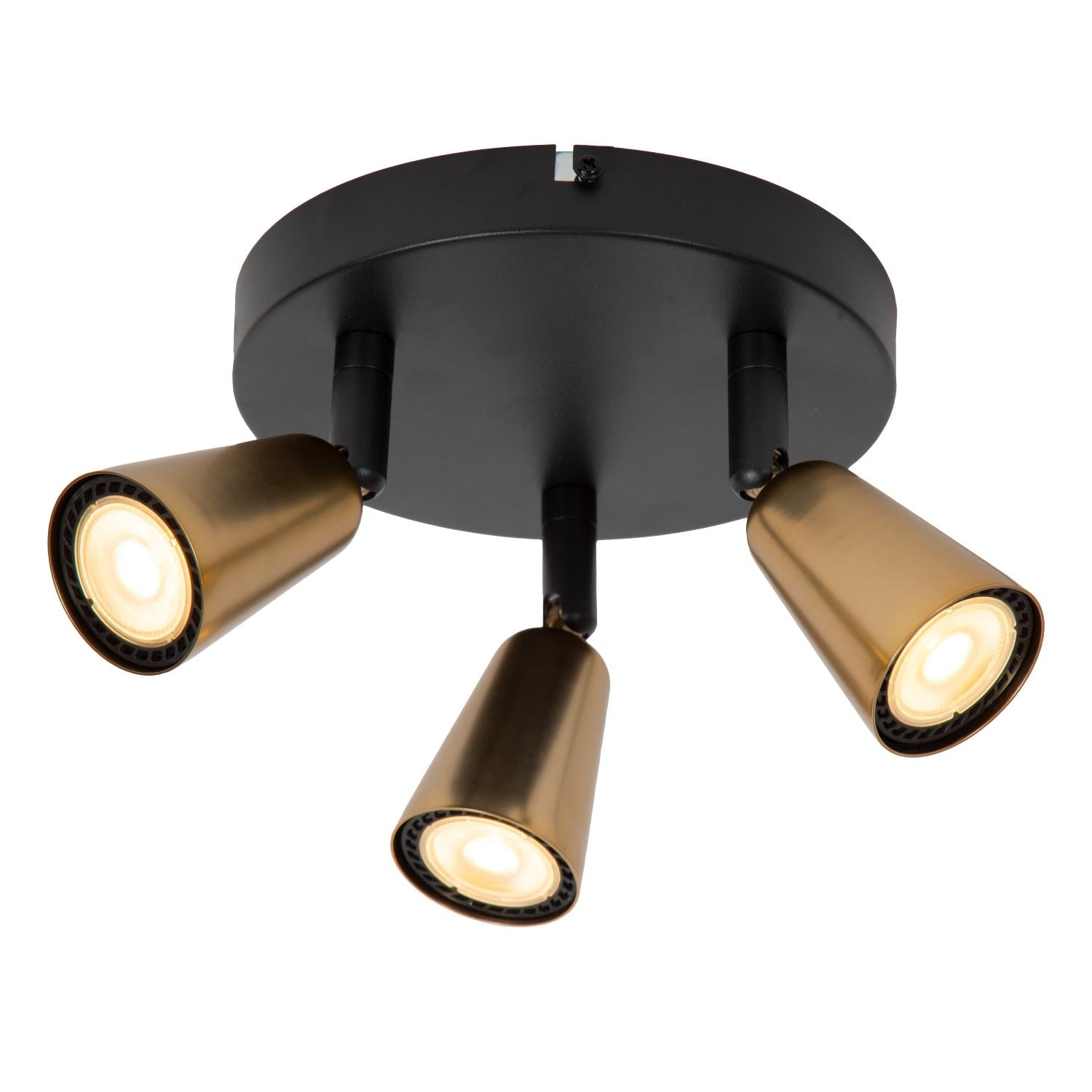 TIANA - Spot plafonnier - 3xGU10 - Couleur champagne | Essential
