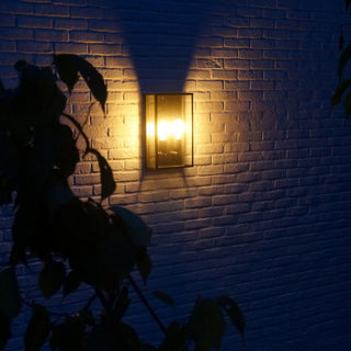 Wandlamp buiten Vitrine Wall 2L Large, chroom