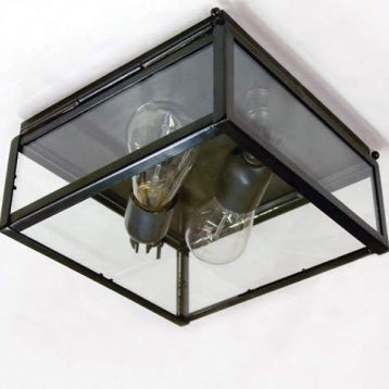 Ceiling lamp Vitrine Plafonnier Square 2L, bronze